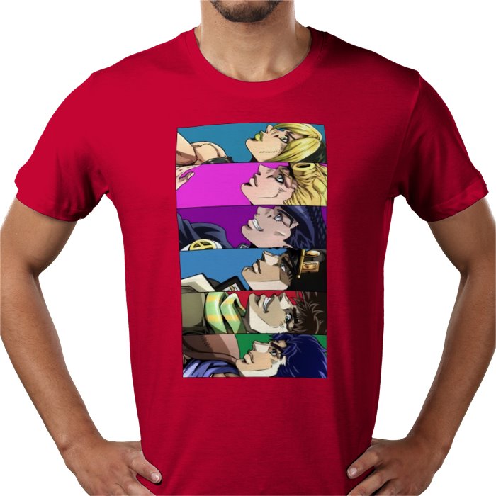 JoJo's Bizarre Adventure - Side Collage T-Shirt