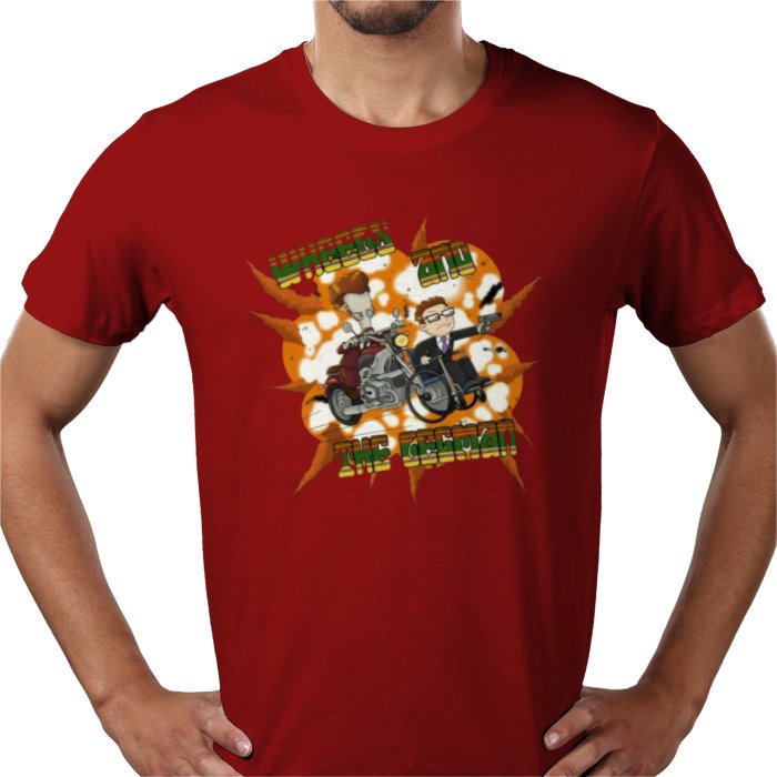 American Dad - Wheels And The Leg Man T-shirt