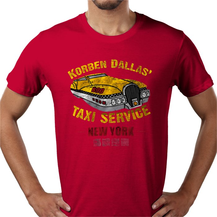 The Fifth Element - Korben's Taxi Service T-Shirt