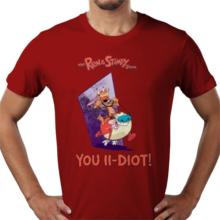 Ren & Stimpy - You Ii-diot T-shirt
