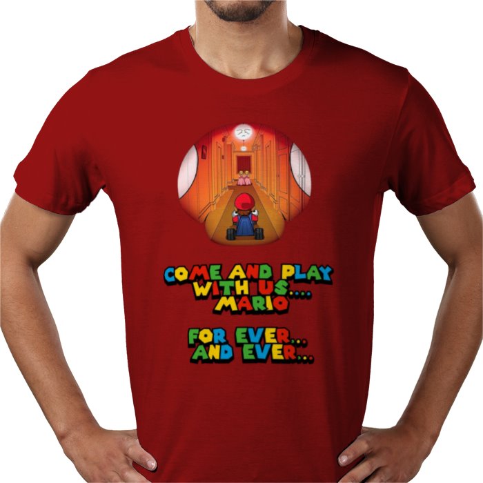Super Mario x The Shining - Come Play With Us T-shirt