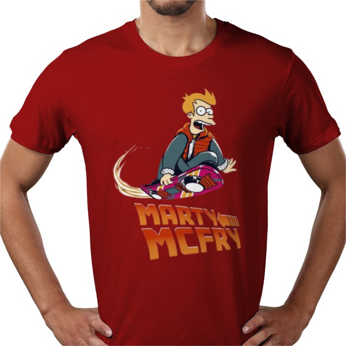 Futurama x Back To The Future - Marty McFry T-shirt
