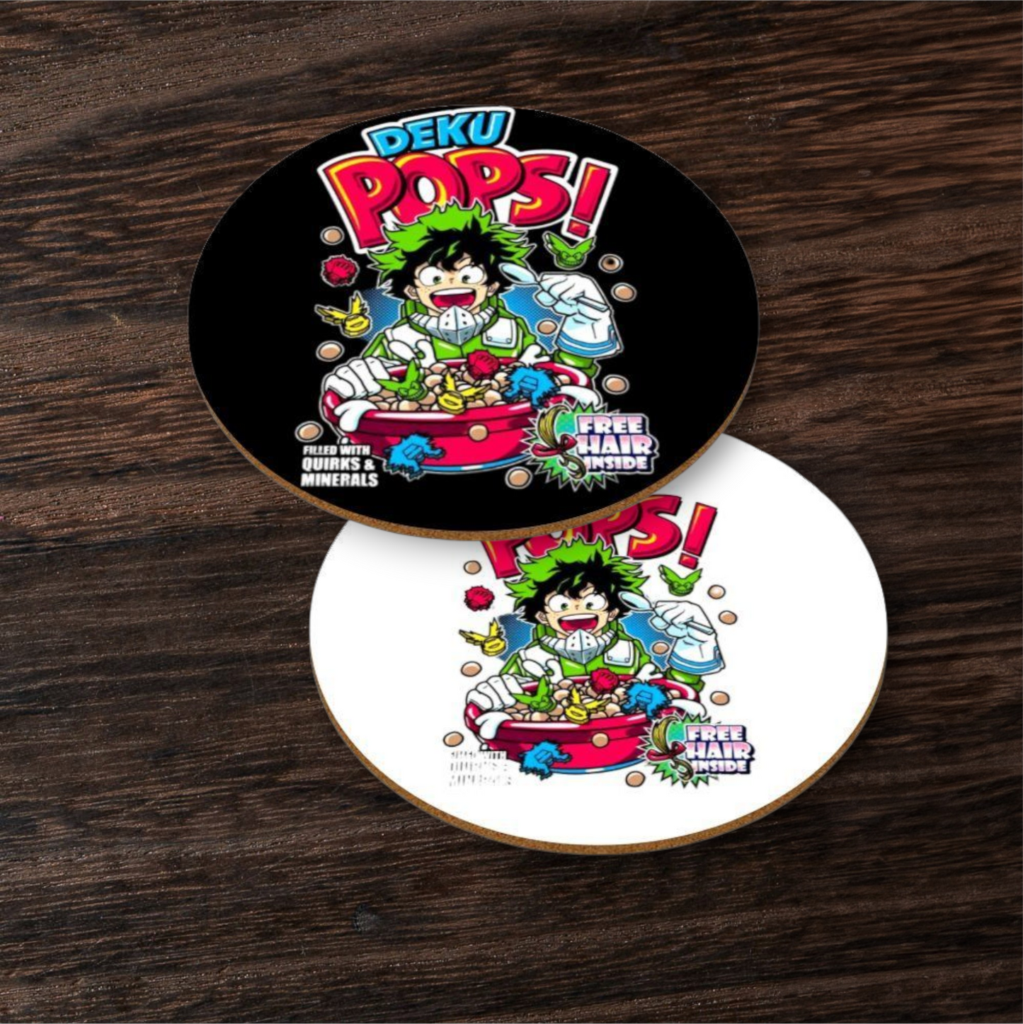 My Hero Academia - Deku Pops Round Coasters