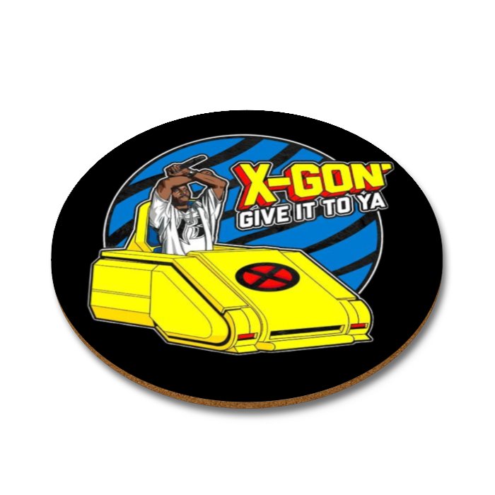 DMX x X-Men The Animated Series - X-Gon Give It To Ya Round Coasters