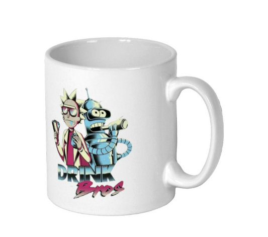 Rick & Morty & Futurama - Drink Bros Mug