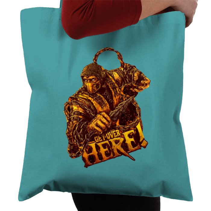 Mortal Kombat - Get Over Here v2 Tote Bag