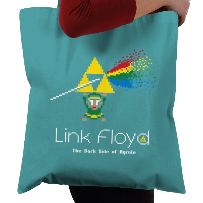 The Legend Of Zelda & Pink Floyd - Link Floyd Tote Bag