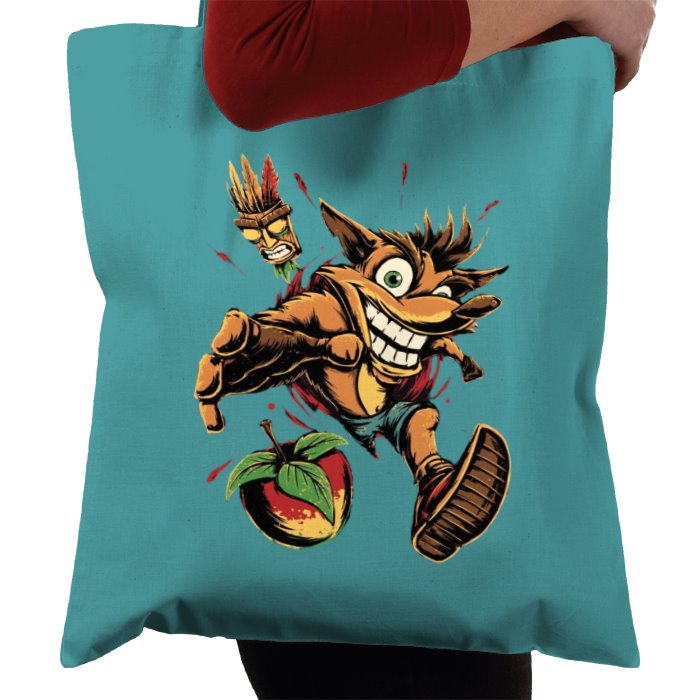 Crash Bandicoot Theme Tote Bag