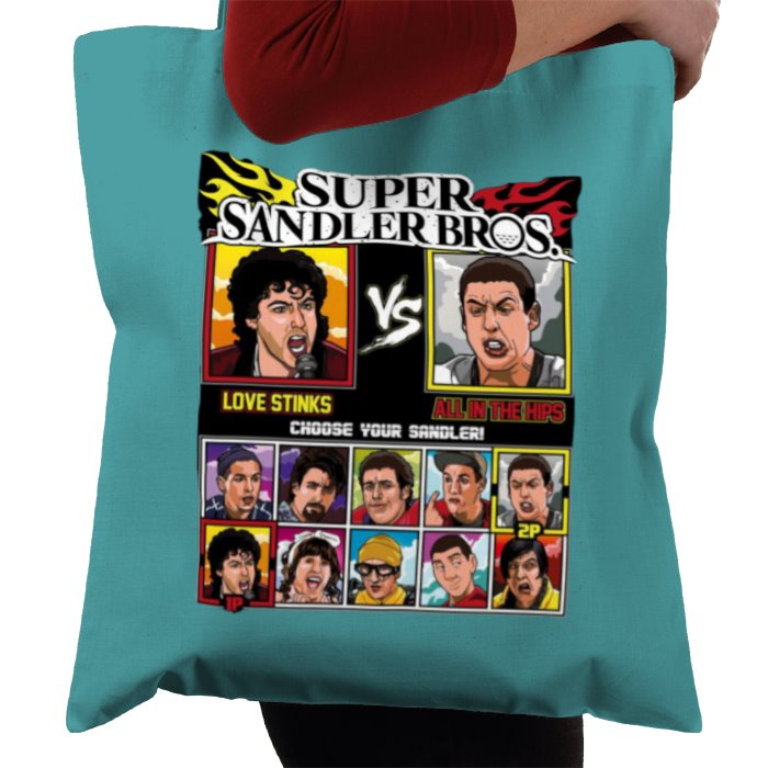 Super Smash Bro's & Adam Sandler - Super Sandler Bro's Tote Bag