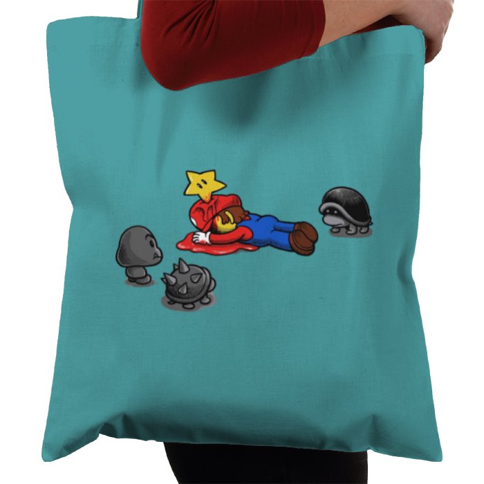 Super Mario Bro's - Game Over Tote Bag