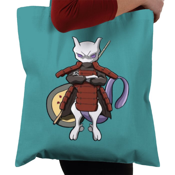 Pokémon & Naruto - Mewto/Madara Tote Bag