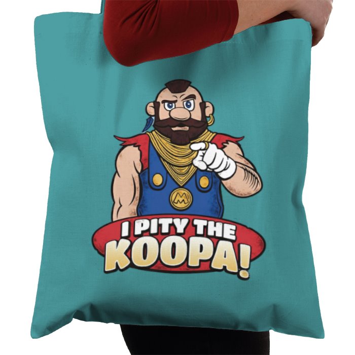 The A Team & Super Mario Bro's - I Pity The Koopa Tote Bag