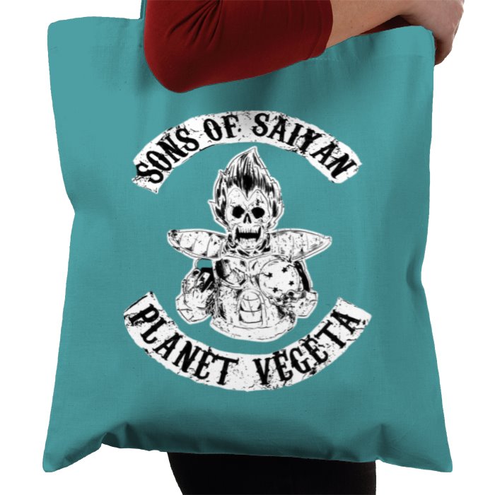 Dragonball Z x Sons Of Anarchy - Sons Of Saiyan's Tote Bag