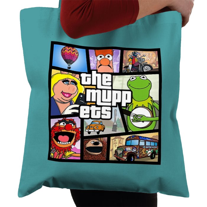 The Muppets & Grand Theft Auto - Grand Theft Auto Style Tote Bag