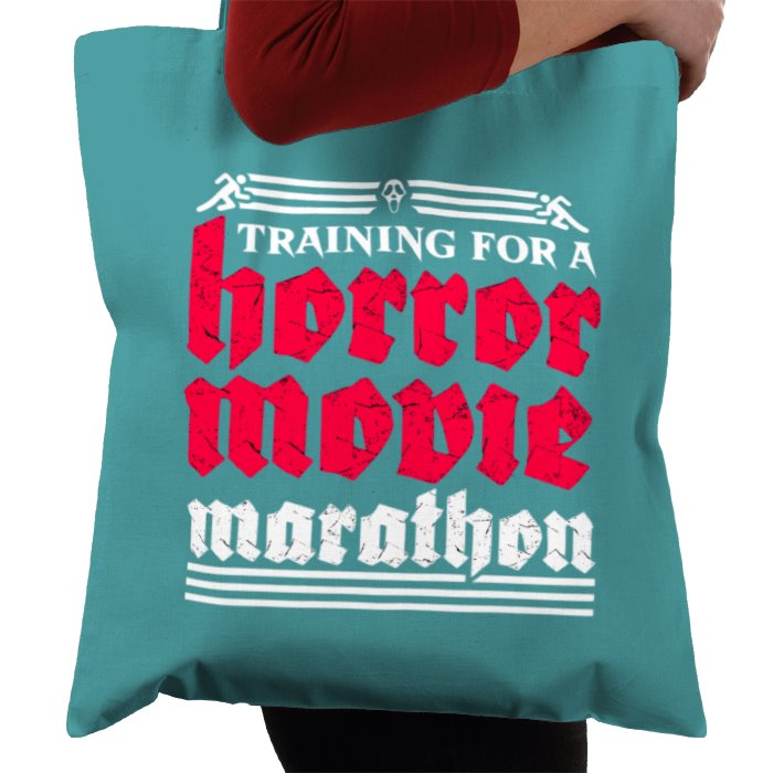Horror Movie Marathon Tote Bag