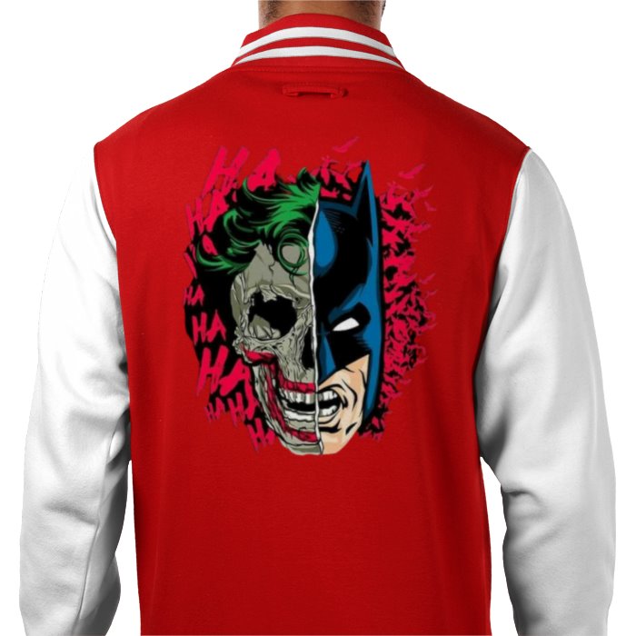 Batman - 2 Faces Of Gotham Varsity Jacket