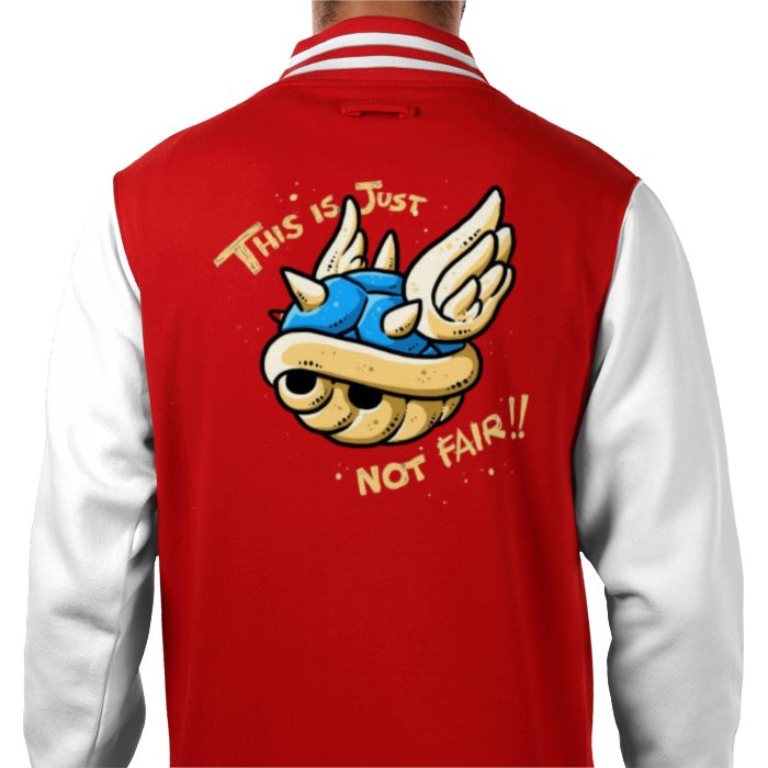 Super Mario Bro's - Blue Shell Varsity Jacket