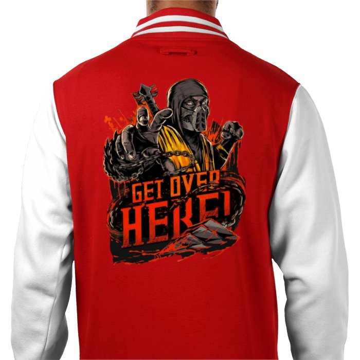 Mortal Kombat - Get Over Here Varsity Jacket