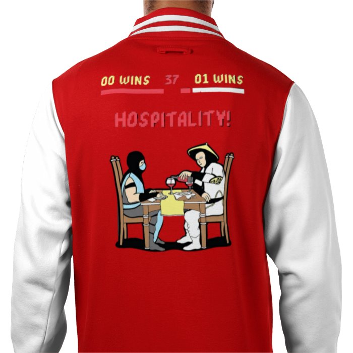 Mortal Kombat - Hospitality Wins Varsity Jacket