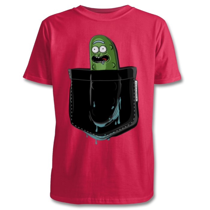 Rick & Morty - Pickle Rick Pocket T-shirt