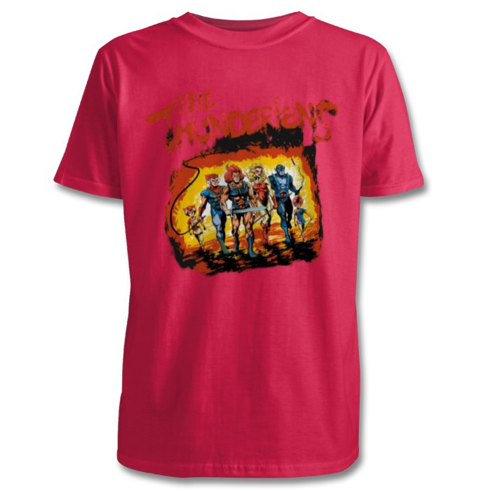 Thundercats & The Warriors - The Thundarians T-shirt