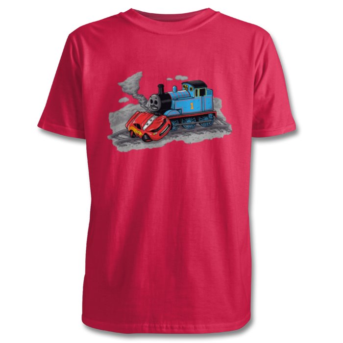 Thomas The Tank Engine & Cars - Cross Crash T-shirt