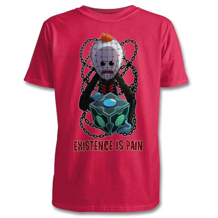 Rick & Morty & Hellraiser - Existence Is Pain T-shirt