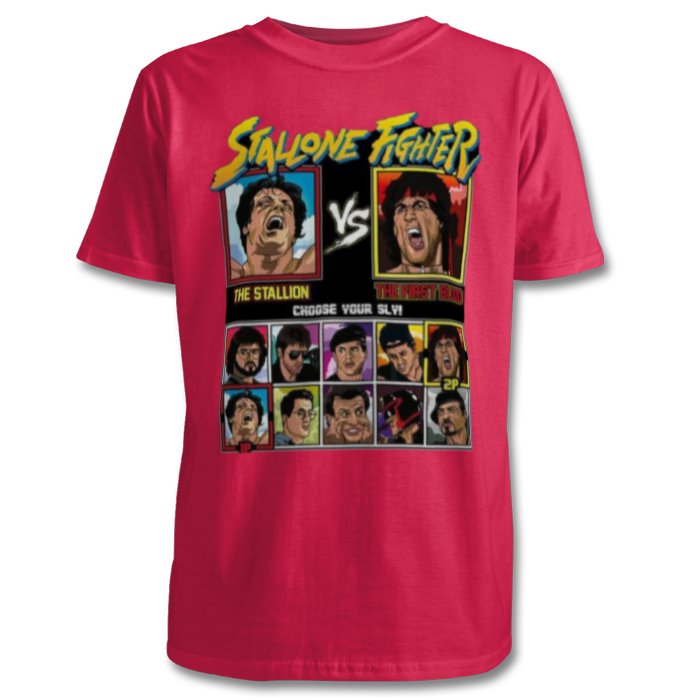 Sylvester Stallone & Street Fighter - Stallone Fighter T-shirt