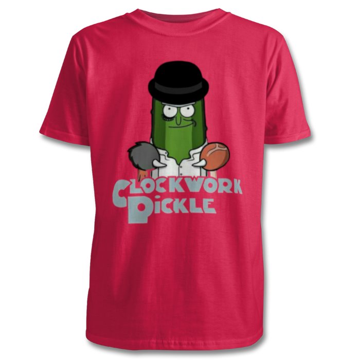 Rick & Morty & A Clockwork Orange - A Clockwork Pickle T-shirt