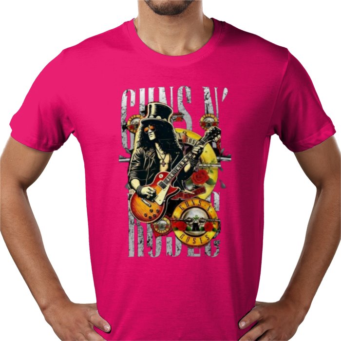 Guns And Roses Theme 1 T-Shirt
