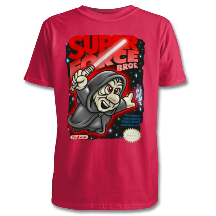 Super Mario Bro's & Star Wars - Super Force Bros T-shirt