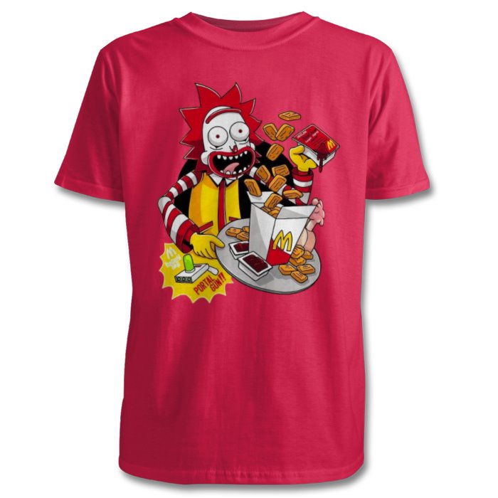 Rick & Morty & Mc Donald's - Rick Mc Donald T-shirt