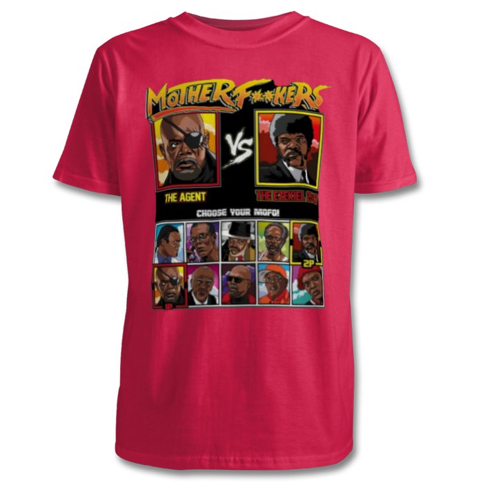 Samuel Jackson & Street Fighter - Mother F**kers T-shirt