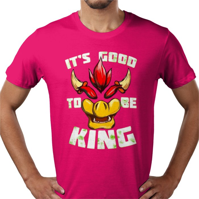 Super Mario Bro's - Its Good To Be King T-shirt