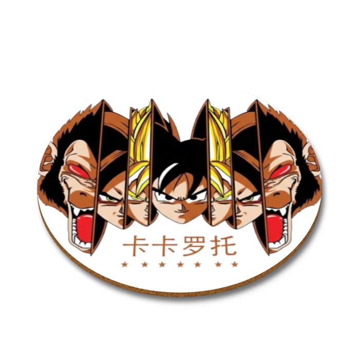 Dragonball Z - Goku Evo Round Coasters