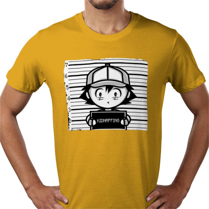 Pokémon — Ash's Mugshot T-Shirt