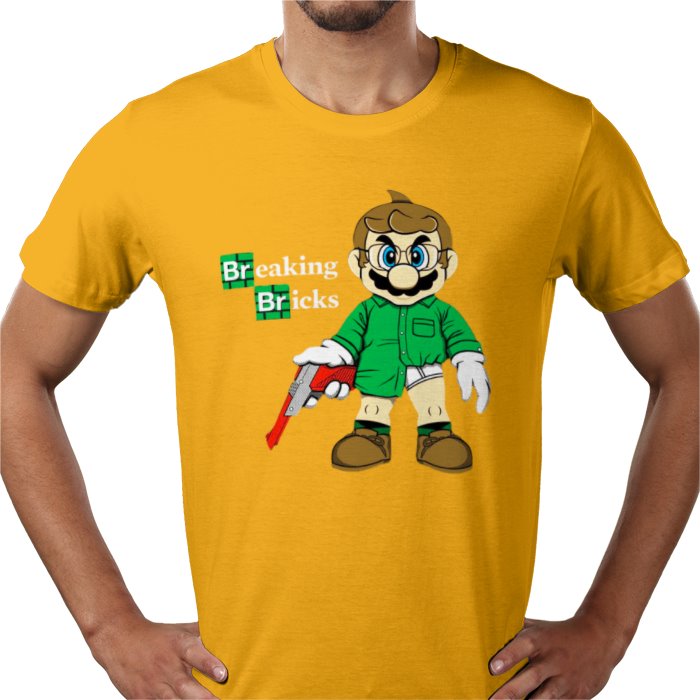 Super Mario x Breaking Bad - Breaking Bricks T-Shirt