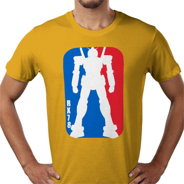 Gundam Wing - RX 78 NBA Style T-Shirt