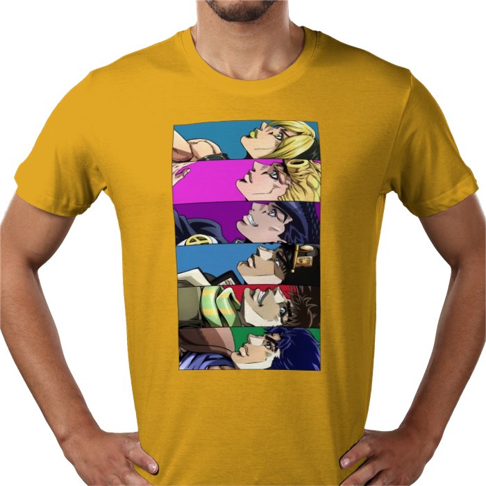 JoJo's Bizarre Adventure - Side Collage T-Shirt