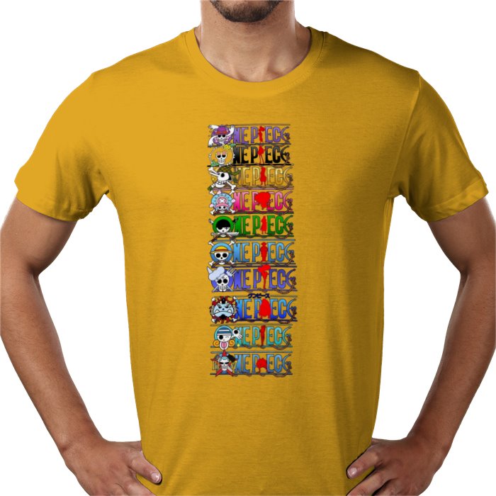 One Piece - Stacked Logo T-Shirt