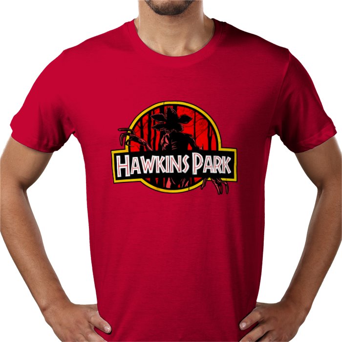Stranger Things x Jurassic Park T-shirt