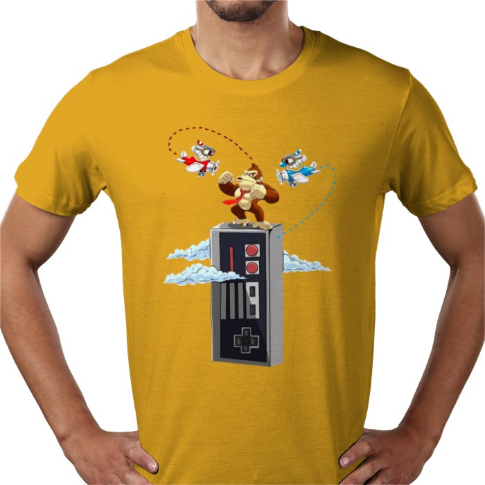 Donkey Kong x Cuphead x King Kong Parody - Kong Of New Donk T-Shirt