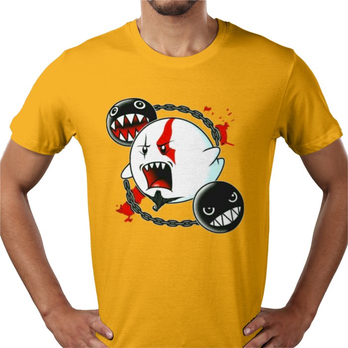 Super Mario x God Of War - Ghost Of War T-Shirt
