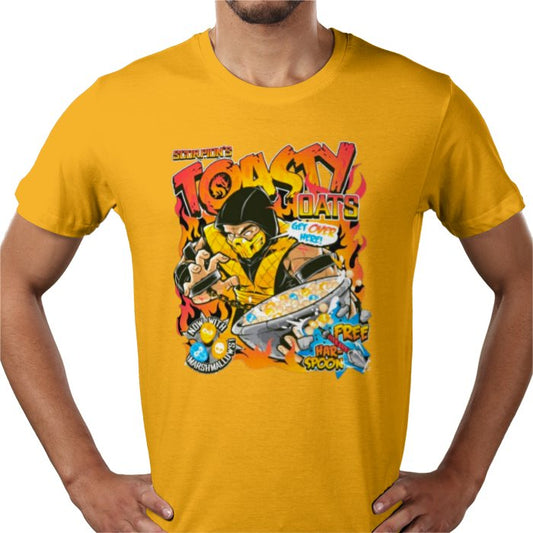 Mortal Kombat - Scorpion Toasty Oats T-shirt