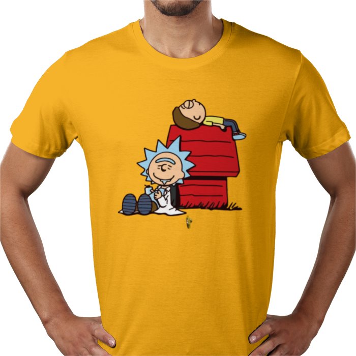 Rick & Morty x Snoopy - Chilled Out T-shirt