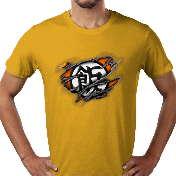 Dragonball Z - Ripped Logo T-shirt