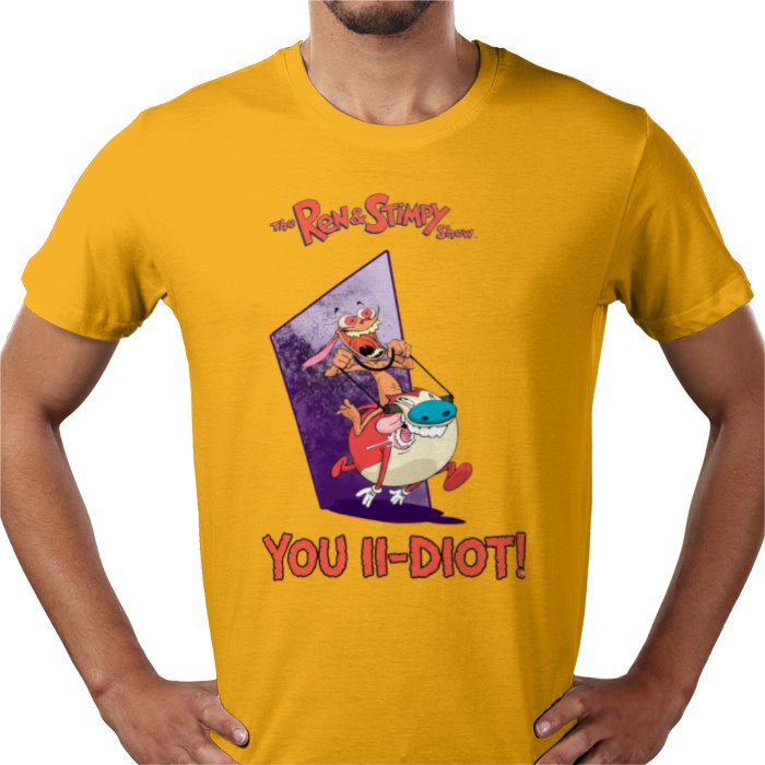 Ren & Stimpy - You Ii-diot T-shirt