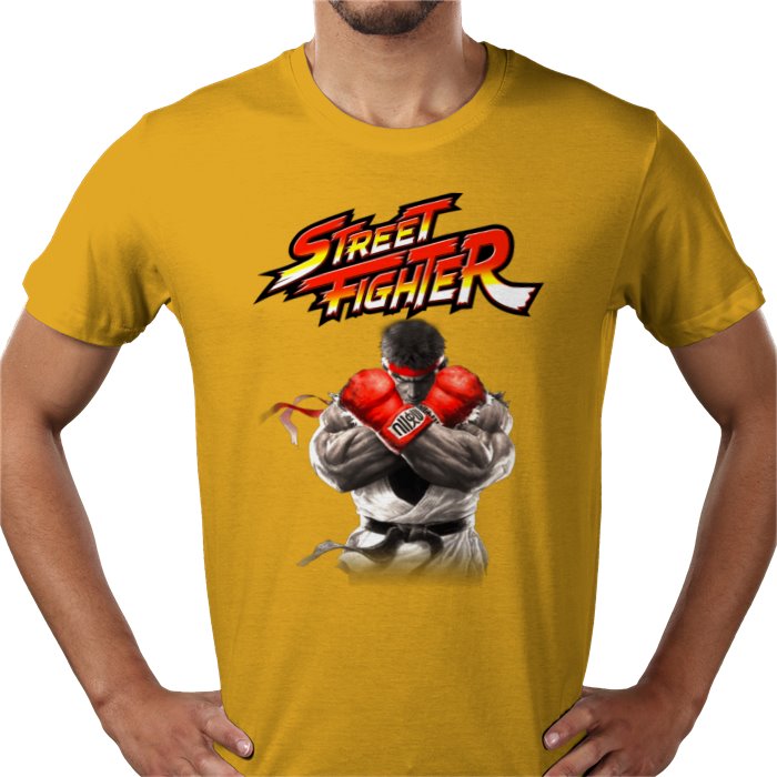 Street Fighter — Ryu Defence Stance T-Shirt