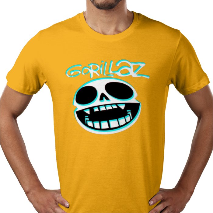 Gorillaz - Skull Cover T-Shirt
