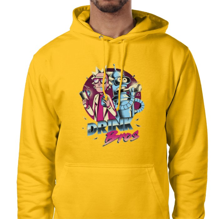 Rick & Morty x Futurama - Drink Bros Value Hoodie